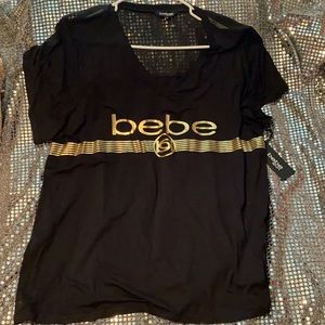 Brand new bebe woman’s tee.